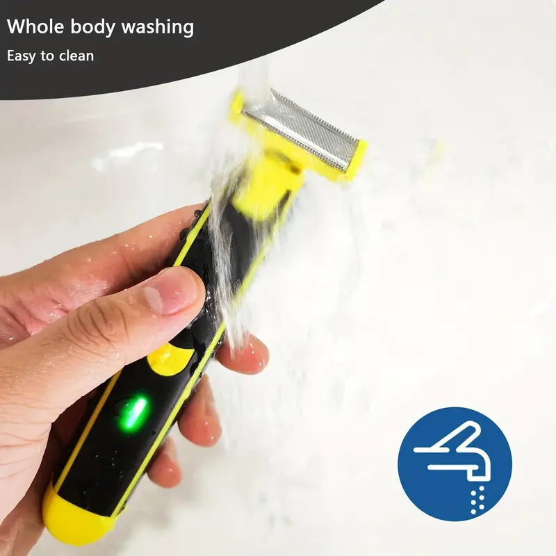 BaredMan™ Wet and Dry Electric Shaver